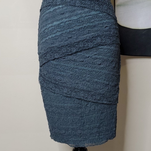 Bailey44 Lace Overlay Bandage Dress - Picture 3 of 6